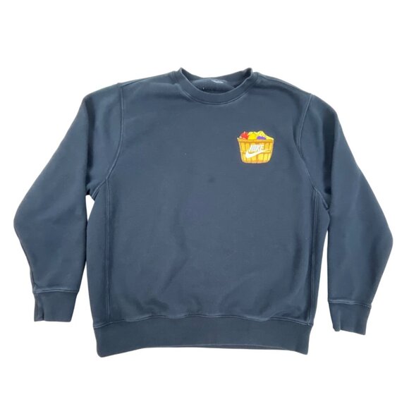 Nike "Balanced Diet" Crewneck Black Sweatshirt - Picture 2 of 7